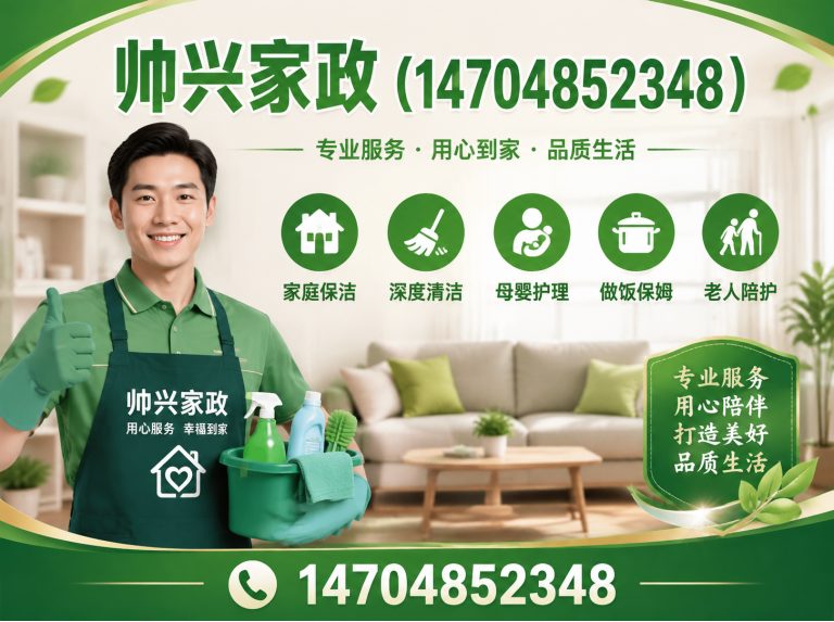深圳帅兴家政展示图